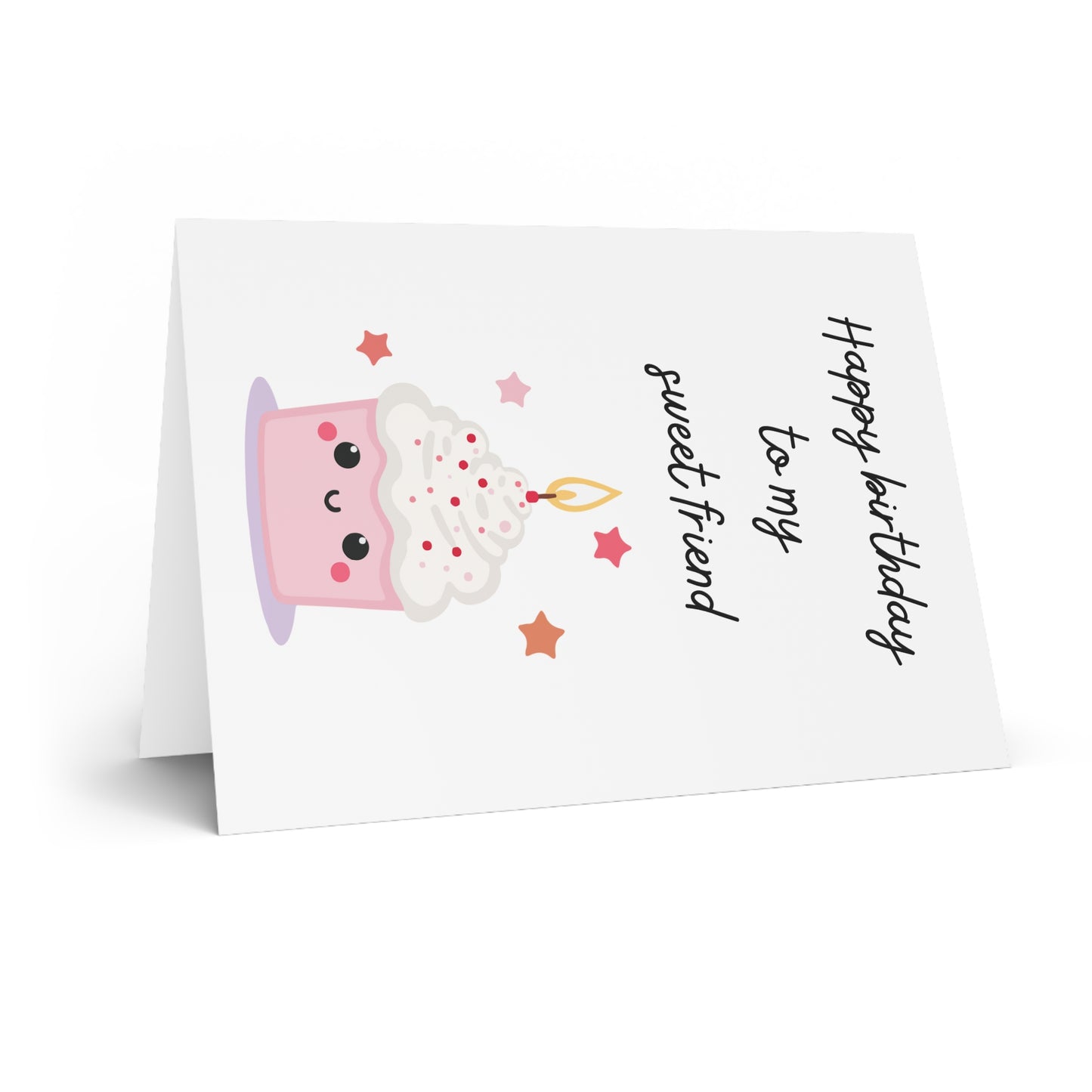 Handmade Happy Birthday My Sweet Friend Card